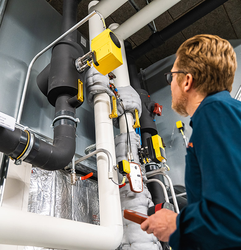 Waterzijdige meting klimaatinstallatie